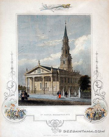 St. Paul's Chapel, 1843