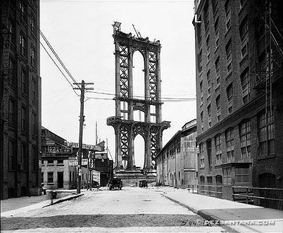 Manhattan Bridge, 1908