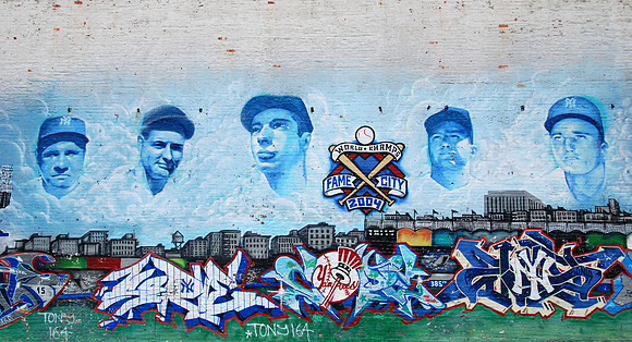 Yankee Legends Mural