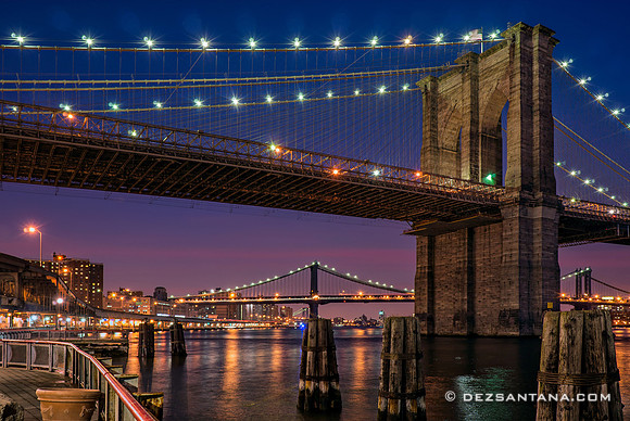 Brooklyn & Manhattan Bridges, 2012
